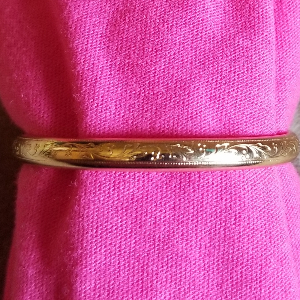Vintage Gold Filled Baby Bangle